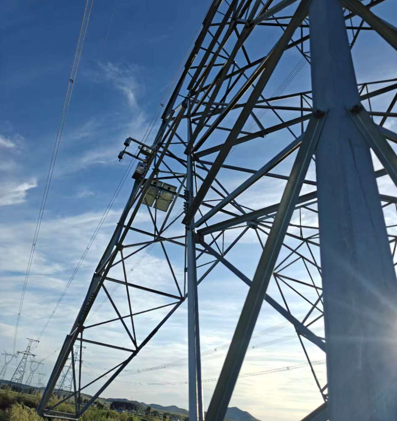 輸電線路模擬覆冰監測系統